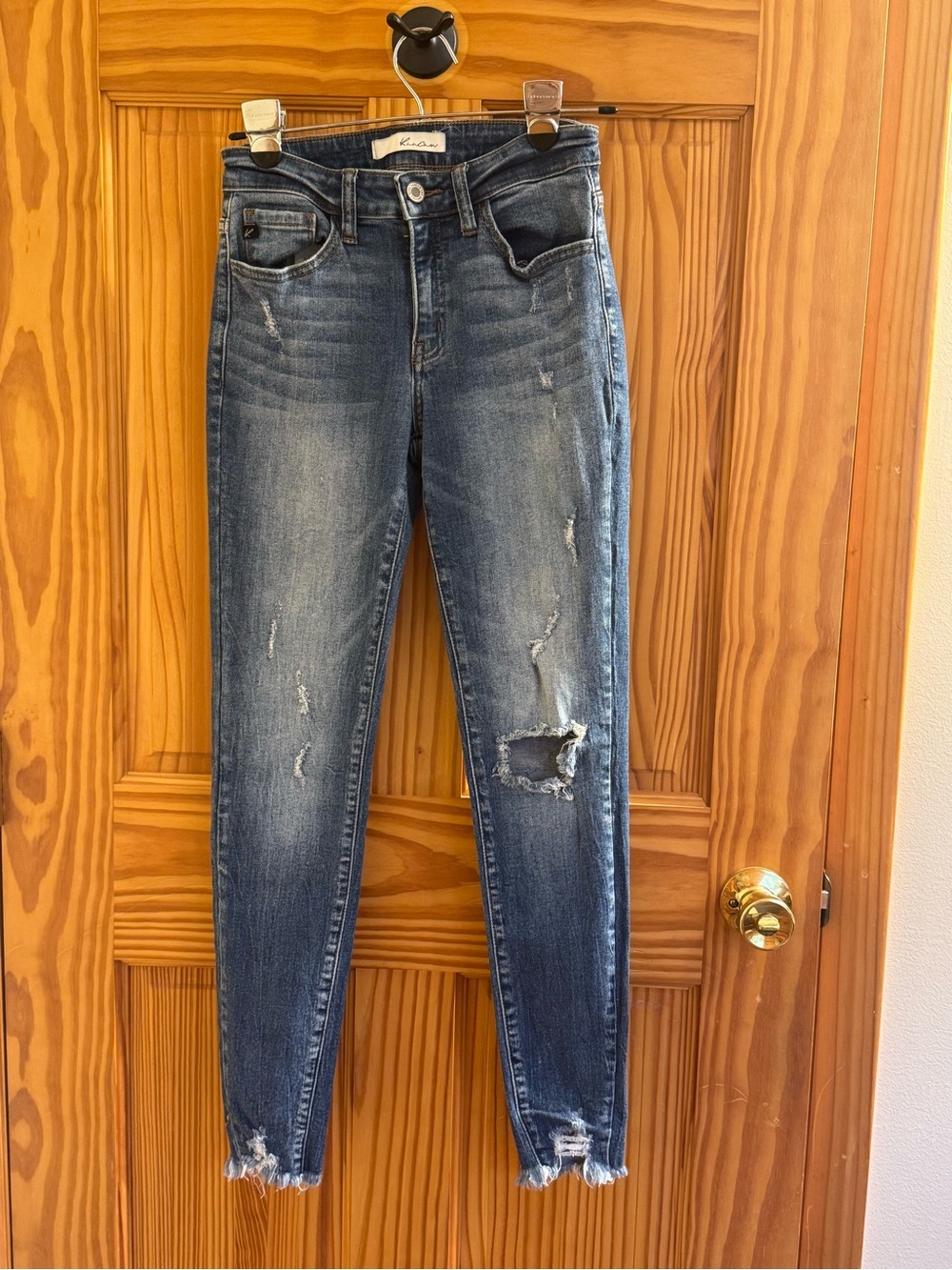 Kancan Estillo Skinny ankle Jeans destroyed
